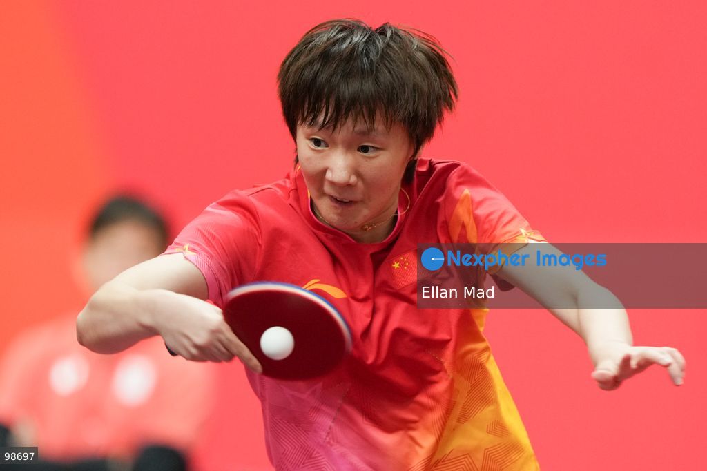 Wang Manyu of China during Women's Doubles Final, Table Tennis at the 2026 Asian Games on September 28, 2026 in Japan. (Photo by Ellan Mad/Nexpher Images)