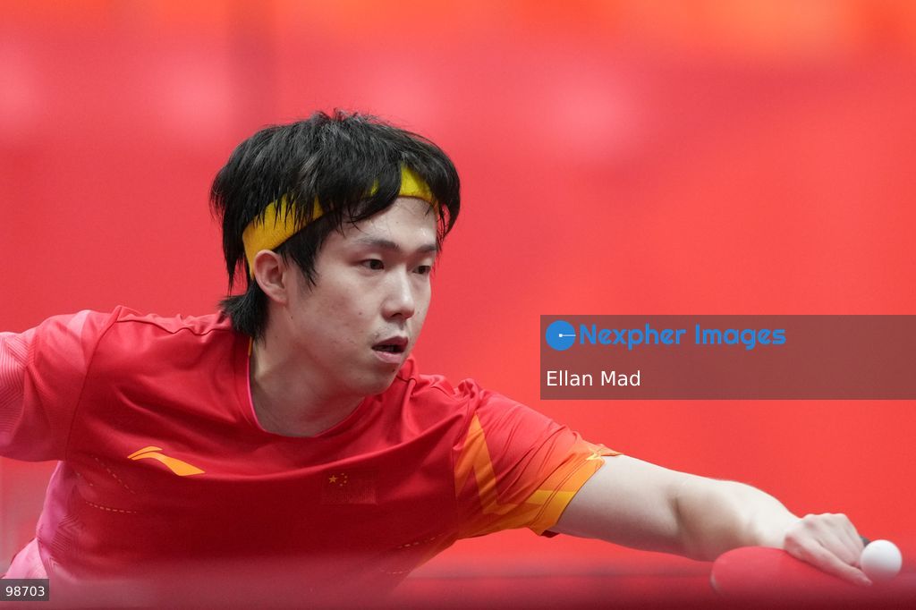 Wang Chuqin of China during Men's Singles Finals, Table Tennis at the 2026 Asian Games on September 28, 2026 in Japan. (Photo by Ellan Mad/Nexpher Images)