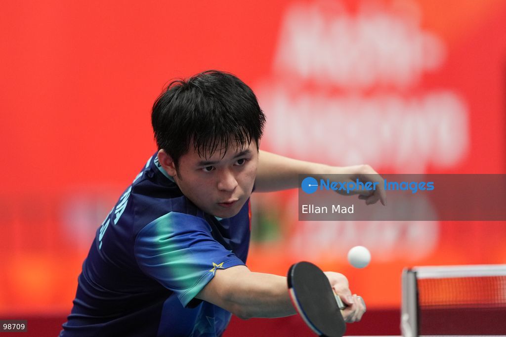 Lin Shidong of China during Men's Singles Finals, Table Tennis at the 2026 Asian Games on September 28, 2026 in Japan. (Photo by Ellan Mad/Nexpher Images)