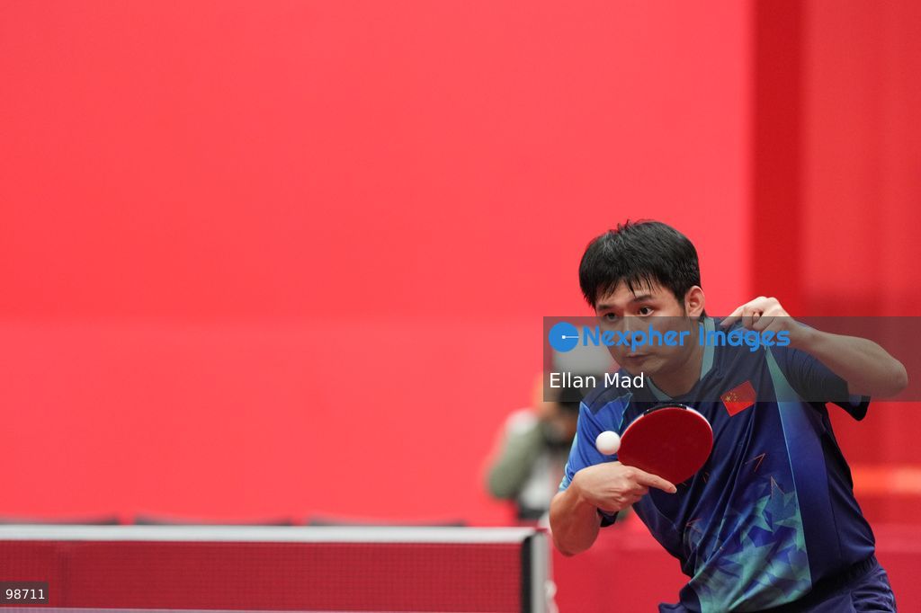 Lin Shidong of China during Men's Singles Finals, Table Tennis at the 2026 Asian Games on September 28, 2026 in Japan. (Photo by Ellan Mad/Nexpher Images)