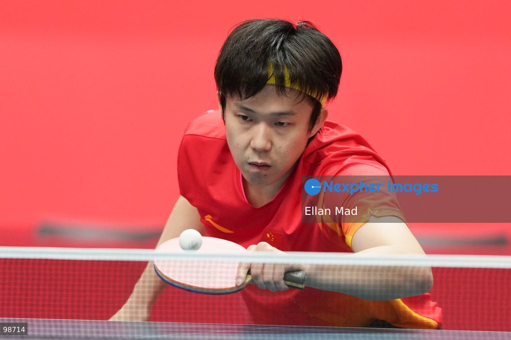 Wang Chuqin of China during Men's Singles Finals, Table Tennis at the 2026 Asian Games on September 28, 2026 in Japan. (Photo by Ellan Mad/Nexpher Images)