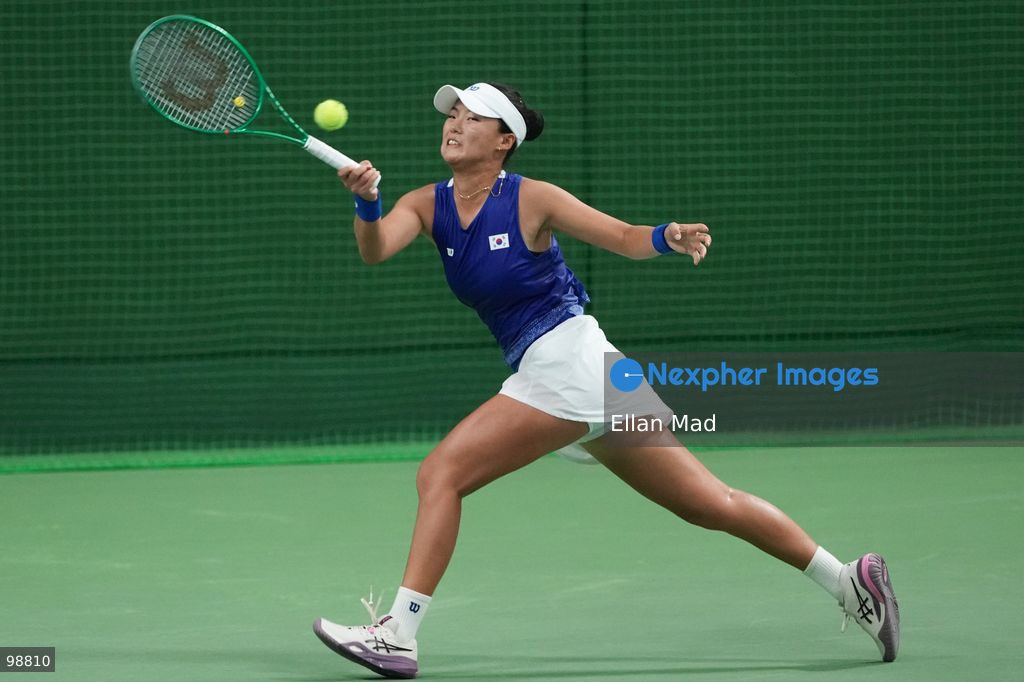 South Korean Tennis player, Ku Yeon-woo at the Asian Games 2026 on September 29, 2026 in Nagoya, Japan. (Photo by Ellan Mad/Nexpher Images)