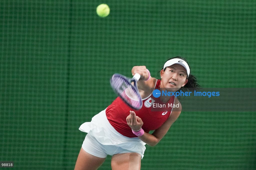 Japanese Tennis player Moyuka Uchijima at the Asian Games 2026 on September 29, 2026 in Nagoya, Japan. (Photo by Ellan Mad/Nexpher Images)