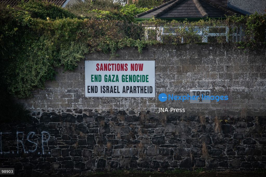 PORTADOWN, NORTHERN IRELAND, SEPTEMBER 28, 2026: Members of the Orange Order gather near Drumcree Parish Church as a standoff over the contentious Drumcree parade continues in Portadown. The Protestant fraternal organization had been granted conditional permission to march along the predominantly nationalist Garvaghy Road for the first time in nearly three decades, but the route was blocked by thousands of protesters and police prevented the parade from proceeding amid public safety concerns. On Monday, residents continued gathering on Garvaghy Road while Orange Order members remained near Drumcree Church as discussions continued with police and officials over the dispute. Photo by Nadia Caimi / JNA Press. (Photo by Nadia Caimi/JNA Press via Nexpher Images)