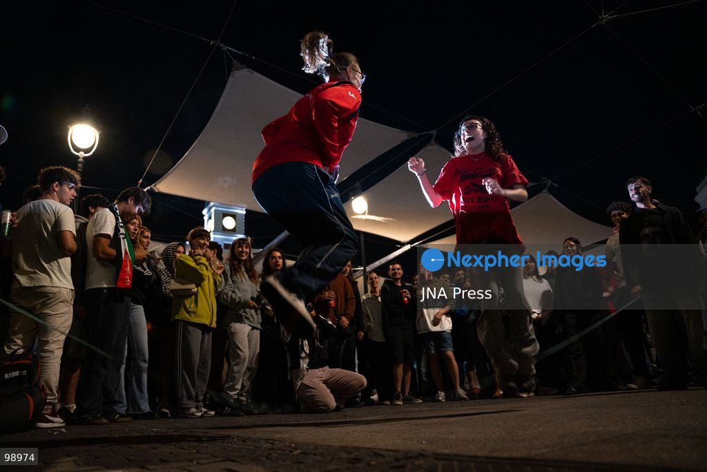 MADRID, SPAIN, SEPTEMBER 28, 2026: Housing rights protesters spend a third night camping at Puerta del Sol in central Madrid, continuing a protest against Spain’s housing crisis that followed the eviction of 87-year-old Maricarmen Abascal from the home where she had lived for decades. Hundreds of tents have been erected in the square as demonstrators demand stronger protections for tenants and measures to prevent evictions without alternative housing. Photo by Mario Moron/ JNA Press. (Photo by Mario MorÃ³n/JNA Press via Nexpher Images)