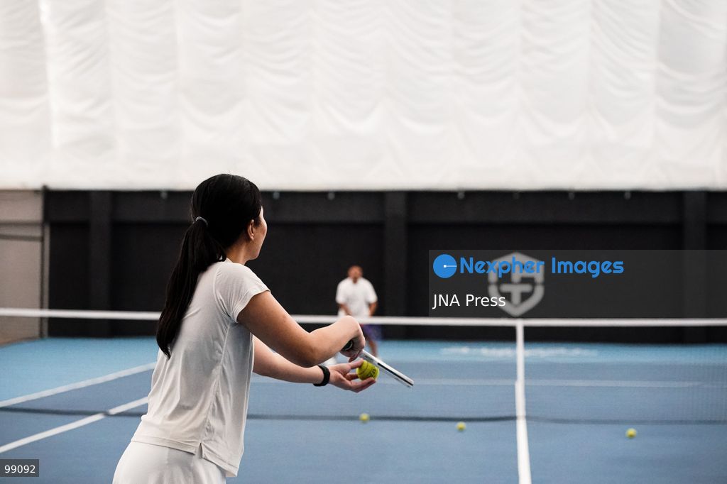 JAKARTA, INDONESIA, SEPTEMBER 2026: Tennis players take part in The Raquette Temple Session as part of the Indonesia Tennis Series in Jakarta. Players from different backgrounds participate in matches and training sessions aimed at bringing together the local tennis community through competitive and recreational play. The Raquette Temple operates tennis and padel facilities in the Jakarta area.  Photo by Muhamad Ridwan / JNA Press. (Photo by Muhamad ridwan/JNA Press via Nexpher Images)