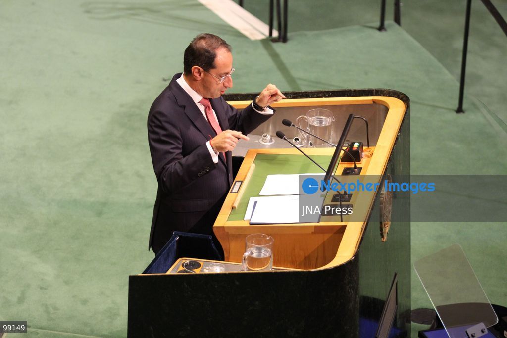 NEW YORK, UNITED STATES, SEPTEMBER 24, 2026: Colombian Vice President José Manuel Restrepo addresses the General Debate of the 81st Session of the United Nations General Assembly at UN headquarters in New York. Speaking on behalf of President Abelardo de la Espriella and delivering a message written by him, Restrepo addressed Colombia’s security challenges, economic growth and international cooperation, while calling for greater effectiveness and reform of the multilateral system. Photo by Catherine Manso / JNA Press. (Photo by Catherine Manso/JNA Press via Nexpher Images)