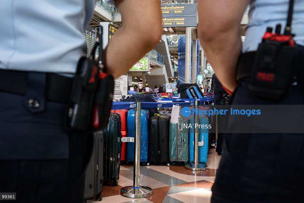SAMUT PRAKAN, THAILAND, SEPTEMBER 30, 2026: Delayed baggage accumulates at Suvarnabhumi Airport in Samut Prakan as flooding disrupts ground-handling operations and affects the movement of airport personnel. Thousands of pieces of luggage have been left awaiting processing and collection as airport authorities and airlines work to clear the backlog and return baggage to affected passengers. Photo by Watsawat Koktabtim / JNA Press (Photo by Watsawat Koktabtim/JNA Press via Nexpher Images)