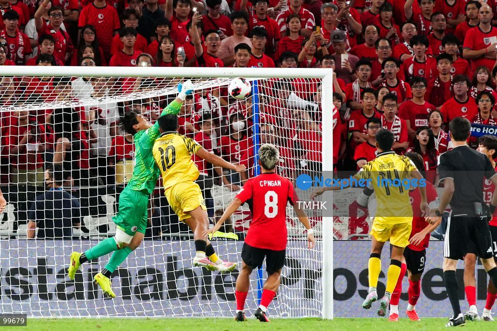 A general view shows Hong Kong, China competing against Brunei during a FIFA ASEAN Cup Tier 2 match at Kai Tak Stadium on September 30, 2026 in Hong Kong. Facing a 10-man Brunei side following a second-half red card, Hong Kong, China secured a 2-0 victory with goals from Philip Chan Siu-kwan and Matt Orr to advance to Saturday's final against Cambodia. (Photo by Zulu Lo/TMHK via Nexpher Images)