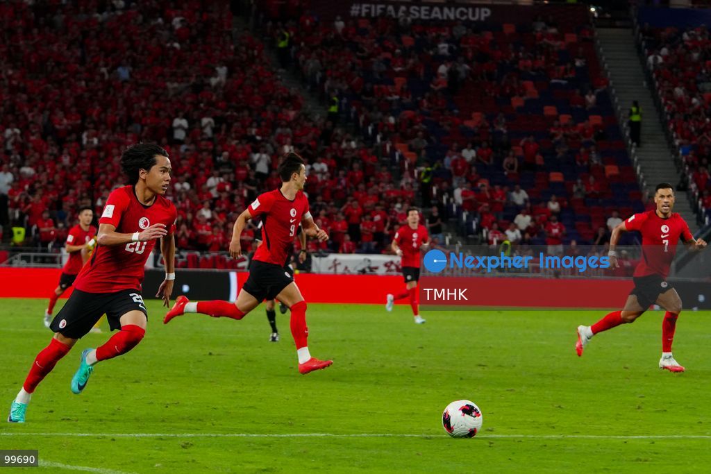 A general view shows Hong Kong, China competing against Brunei during a FIFA ASEAN Cup Tier 2 match at Kai Tak Stadium on September 30, 2026 in Hong Kong. Facing a 10-man Brunei side following a second-half red card, Hong Kong, China secured a 2-0 victory with goals from Philip Chan Siu-kwan and Matt Orr to advance to Saturday's final against Cambodia. (Photo by Zulu Lo/TMHK via Nexpher Images)