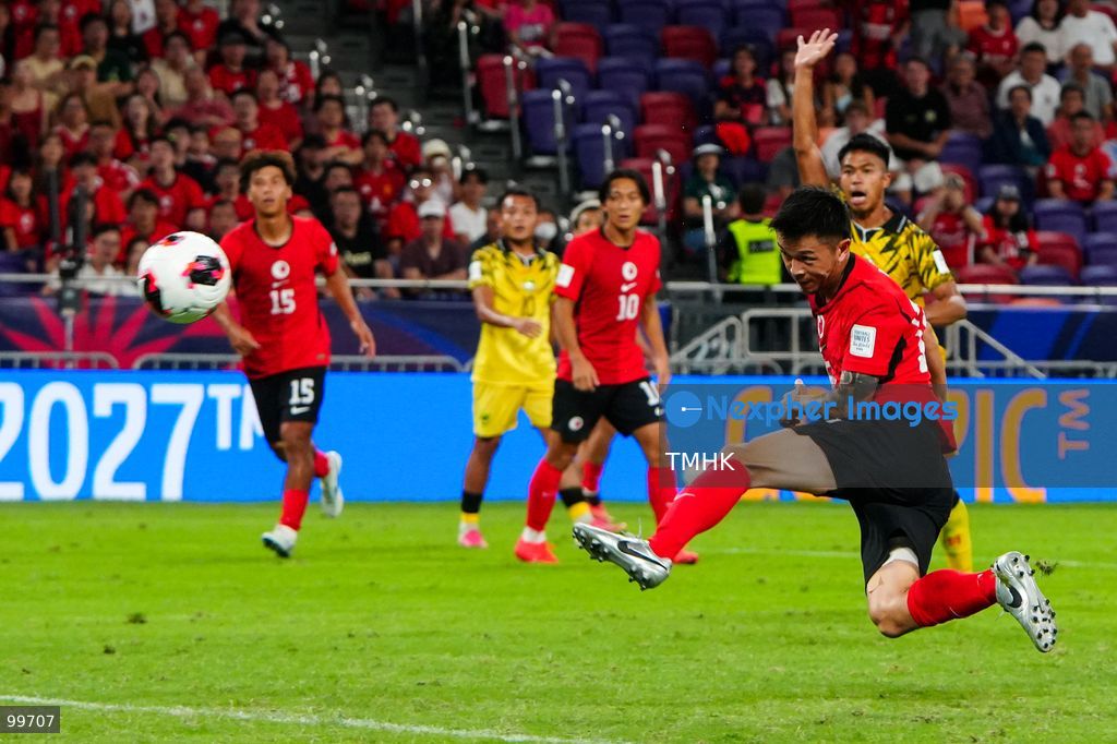 A general view shows Hong Kong, China competing against Brunei during a FIFA ASEAN Cup Tier 2 match at Kai Tak Stadium on September 30, 2026 in Hong Kong. Facing a 10-man Brunei side following a second-half red card, Hong Kong, China secured a 2-0 victory with goals from Philip Chan Siu-kwan and Matt Orr to advance to Saturday's final against Cambodia. (Photo by Zulu Lo/TMHK via Nexpher Images)