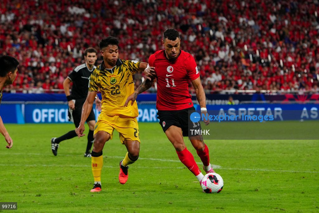 A general view shows Hong Kong, China competing against Brunei during a FIFA ASEAN Cup Tier 2 match at Kai Tak Stadium on September 30, 2026 in Hong Kong. Facing a 10-man Brunei side following a second-half red card, Hong Kong, China secured a 2-0 victory with goals from Philip Chan Siu-kwan and Matt Orr to advance to Saturday's final against Cambodia. (Photo by Zulu Lo/TMHK via Nexpher Images)