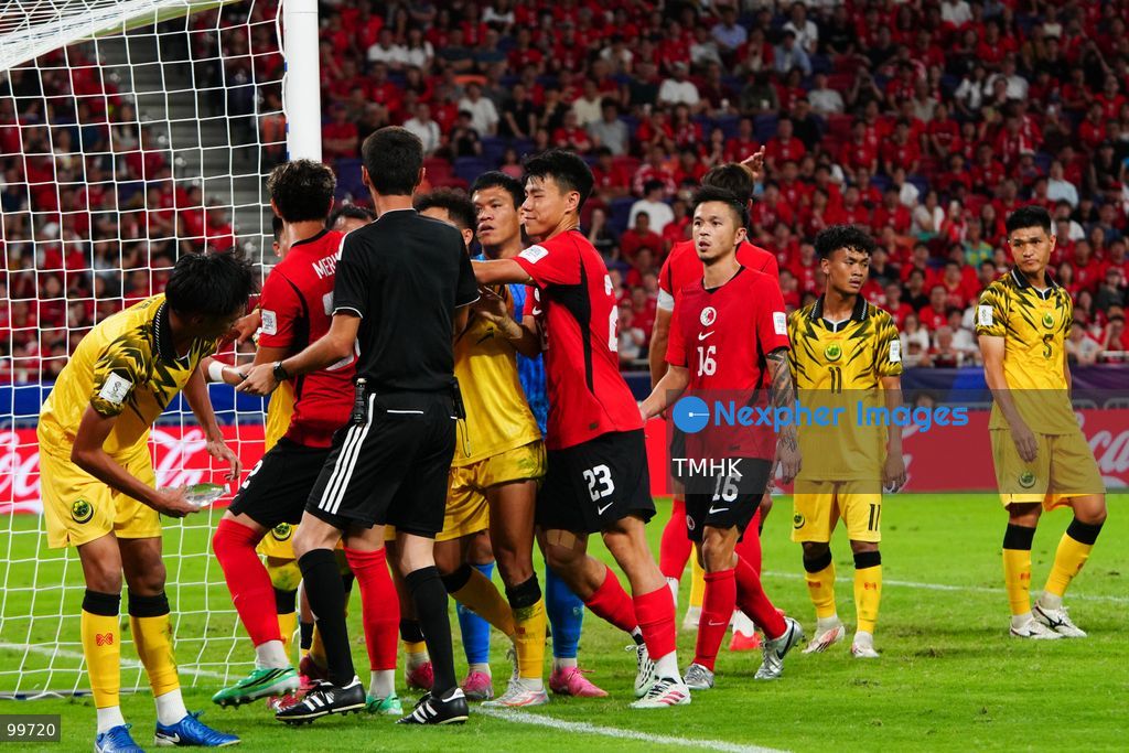 A general view shows Hong Kong, China competing against Brunei during a FIFA ASEAN Cup Tier 2 match at Kai Tak Stadium on September 30, 2026 in Hong Kong. Facing a 10-man Brunei side following a second-half red card, Hong Kong, China secured a 2-0 victory with goals from Philip Chan Siu-kwan and Matt Orr to advance to Saturday's final against Cambodia. (Photo by Zulu Lo/TMHK via Nexpher Images)