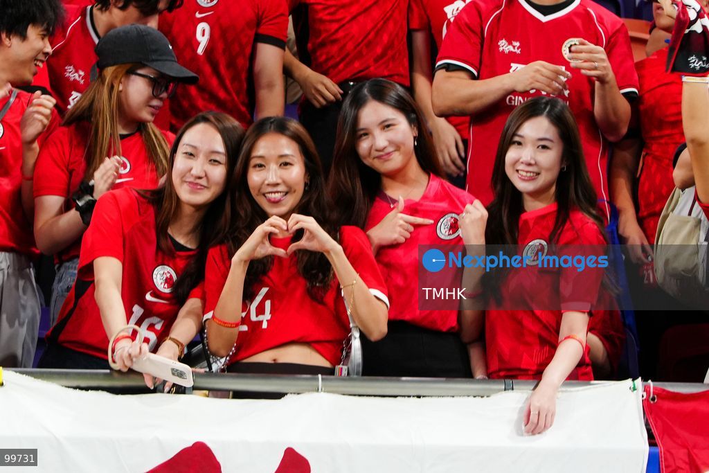A crowd of over 20,000 spectators chant, wave red flags, and celebrate in the stands during Hong Kong, China's 2-0 victory over Brunei at the FIFA ASEAN Cup at Kai Tak Stadium on September 30, 2026 in Hong Kong. (Photo by Zulu Lo/TMHK via Nexpher Images)