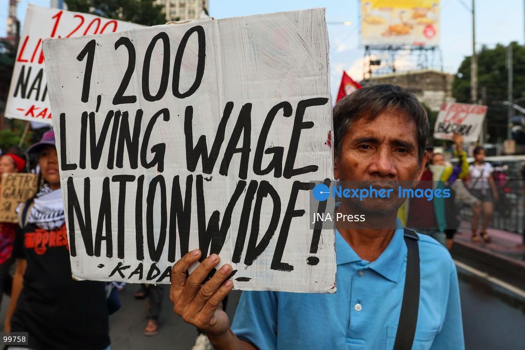 MANILA, PHILIPPINES, SEPTEMBER 30, 2026: Jeepney drivers, transport workers and supporters rally through Metro Manila during the second day of a transport strike over rising fuel prices and operating costs. Transport group PISTON called for lower fuel prices, the removal of excise tax and value-added tax on petroleum products and changes to existing oil policies, arguing that higher fuel costs have severely reduced drivers' earnings. Recent fuel price increases in the Philippines have been linked to continuing conflict and instability in the Middle East. Photo by Emman Capones/ JNA Press. (Photo by Emman Capones/JNA Press via Nexpher Images)