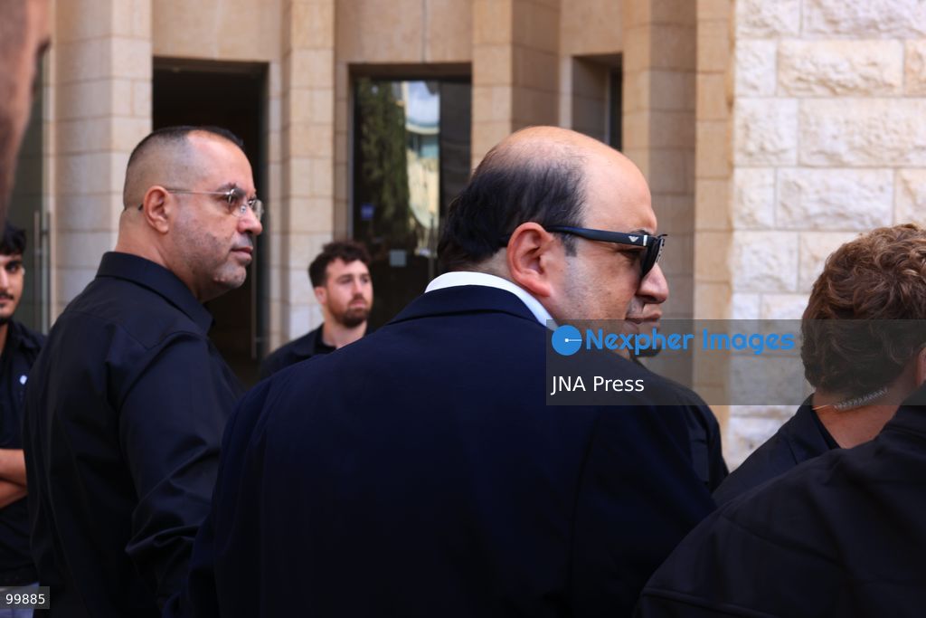 JERUSALEM, ISRAEL, OCTOBER 1, 2026: Activists protest outside the Israeli Supreme Court against the disqualification of Arab political parties and candidates from the upcoming parliamentary elections. The court began hearings on appeals against decisions by the Central Elections Committee to disqualify the Ra'am and Joint List parties, as well as candidates Ofer Cassif and Sami Abu Shehadeh. National Security Minister Itamar Ben-Gvir, whose party sought the disqualification of Abu Shehadeh, also arrived at the court as supporters and opponents gathered outside. Photo by Jacob Middleburgh / JNA Press (Photo by Jacob Middleburgh/JNA Press via Nexpher Images)